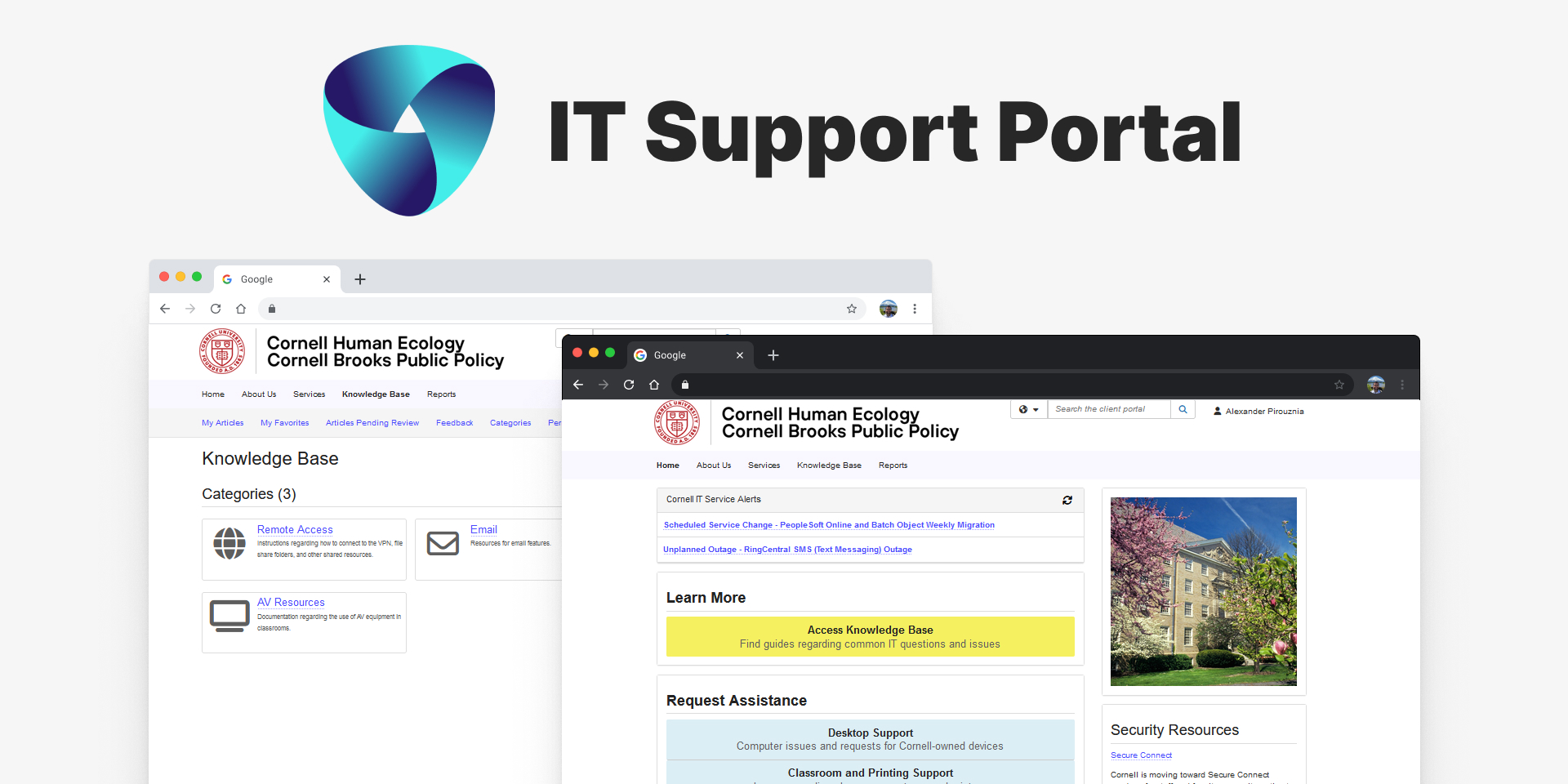 TDX Portal project interface